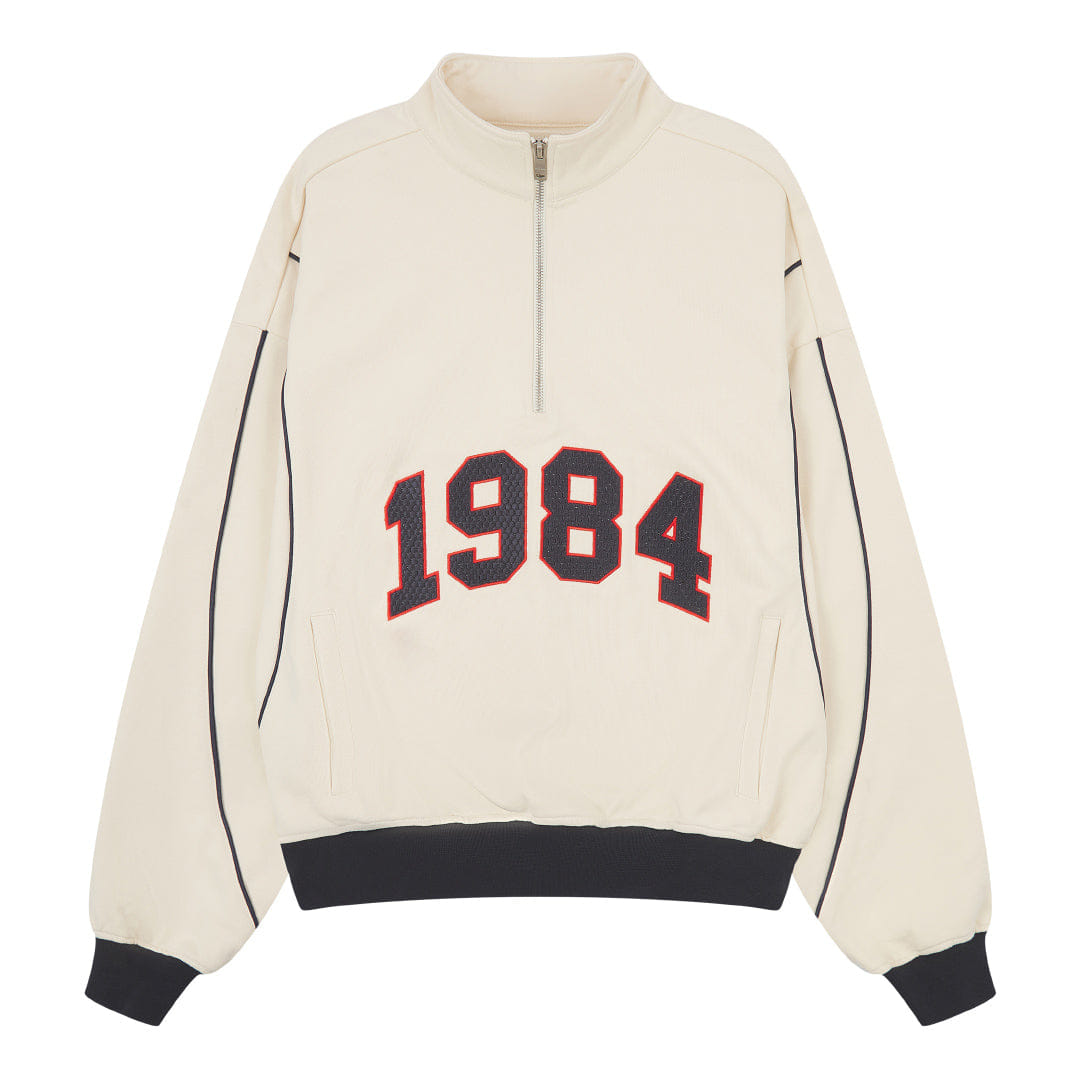 Vice 84 Alumni Heavyweight 1/4 Zip - Cream