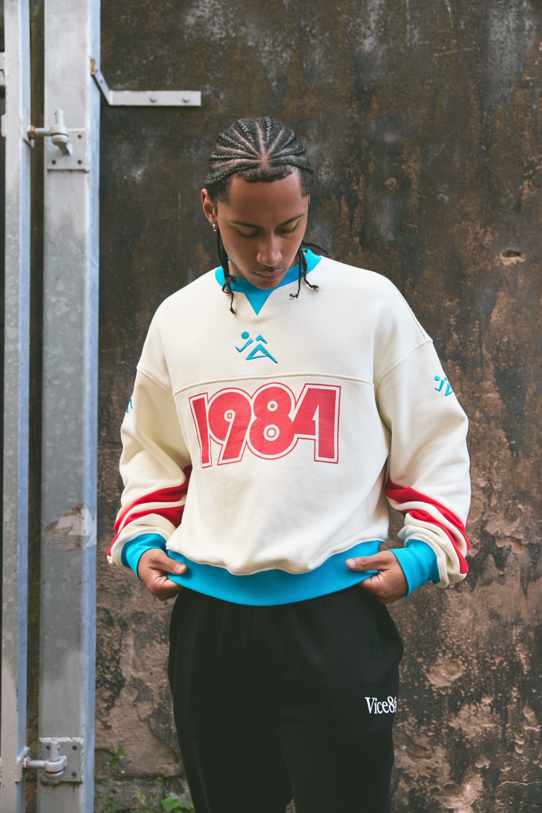 Vice 84 Pre - Match Heavyweight Sweater - Cream