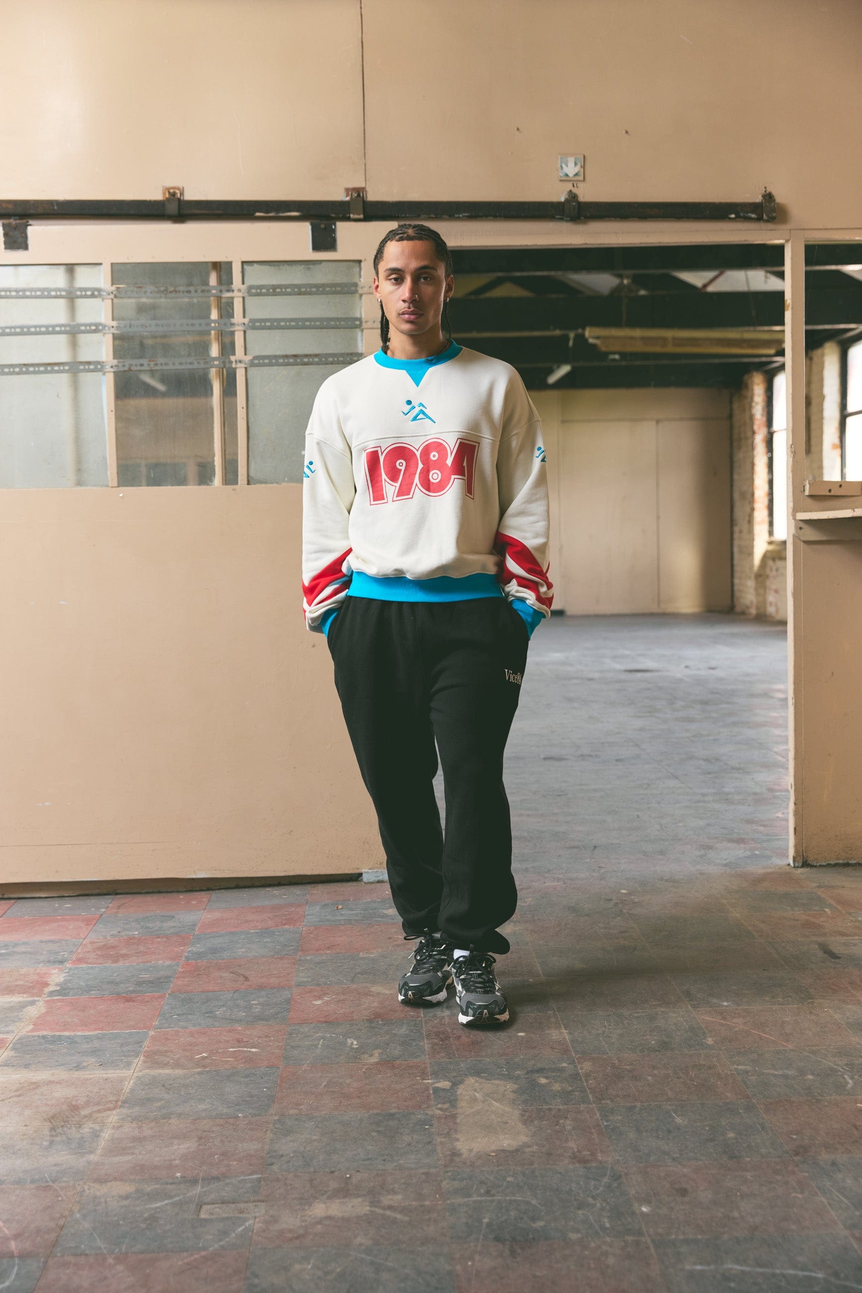 Vice 84 Pre - Match Heavyweight Sweater - Cream