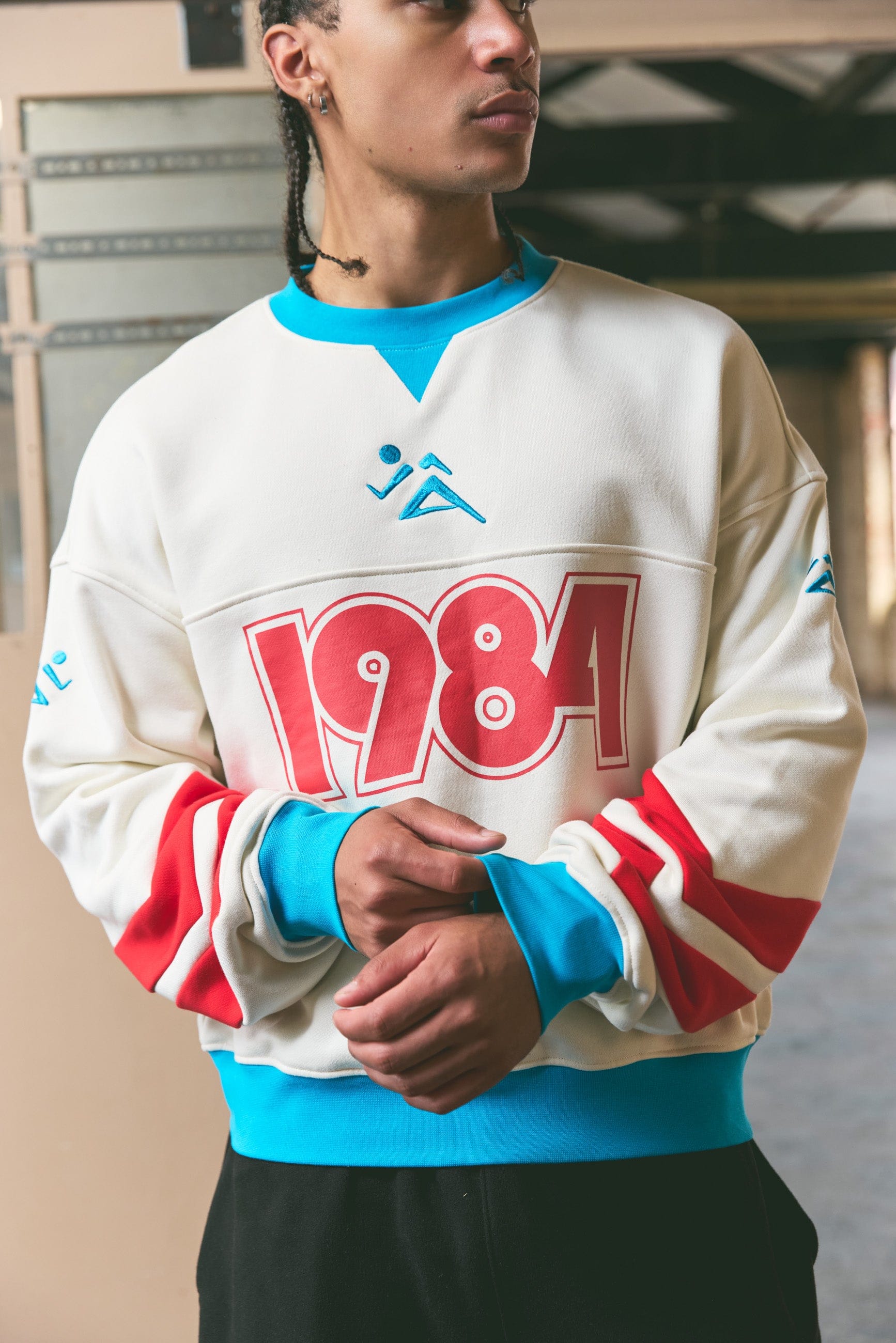 Vice 84 Pre - Match Heavyweight Sweater - Cream