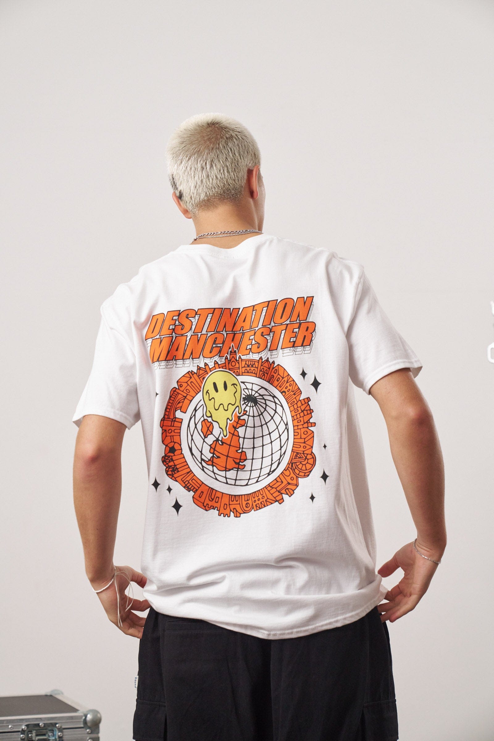 WHP x UN:IK Destination Manchester T-Shirt - White