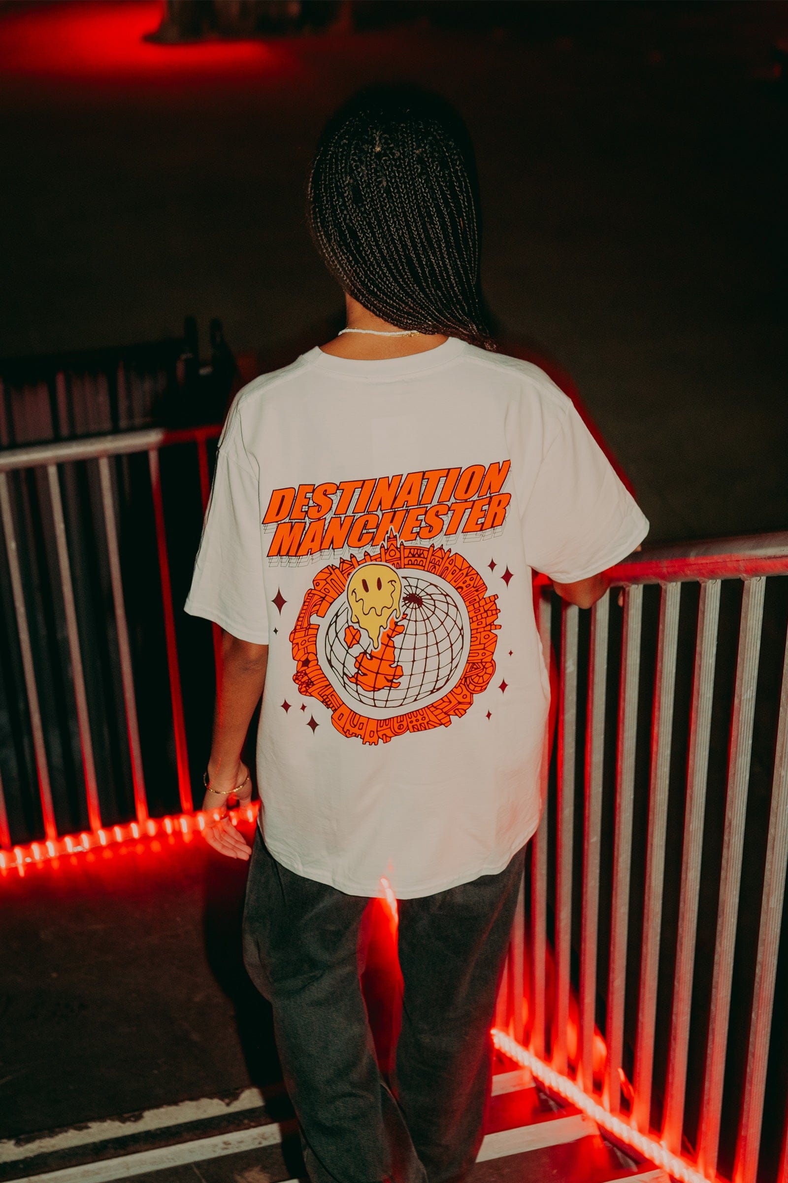 WHP x UN:IK Destination Manchester T-Shirt - White