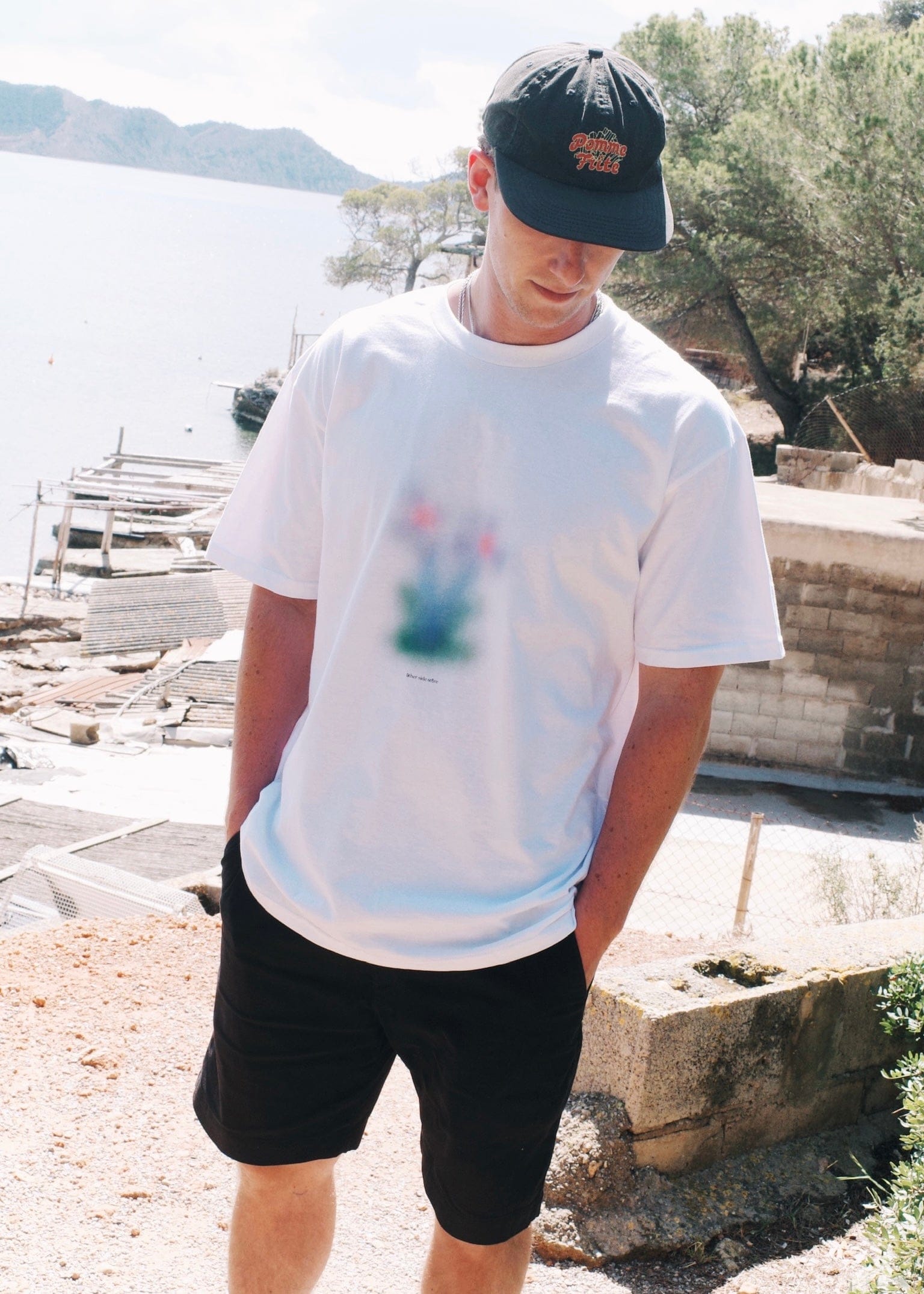 Other Side Store Lavender T-Shirt - White