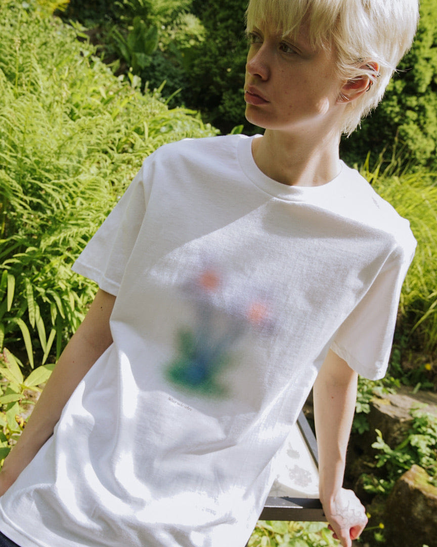 Other Side Store Lavender T-Shirt - White