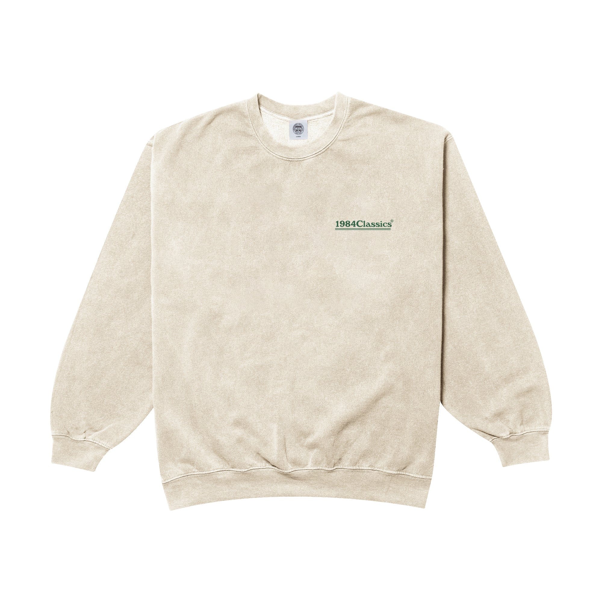 Vice 84 Classics Vintage Washed Sweater - Cream