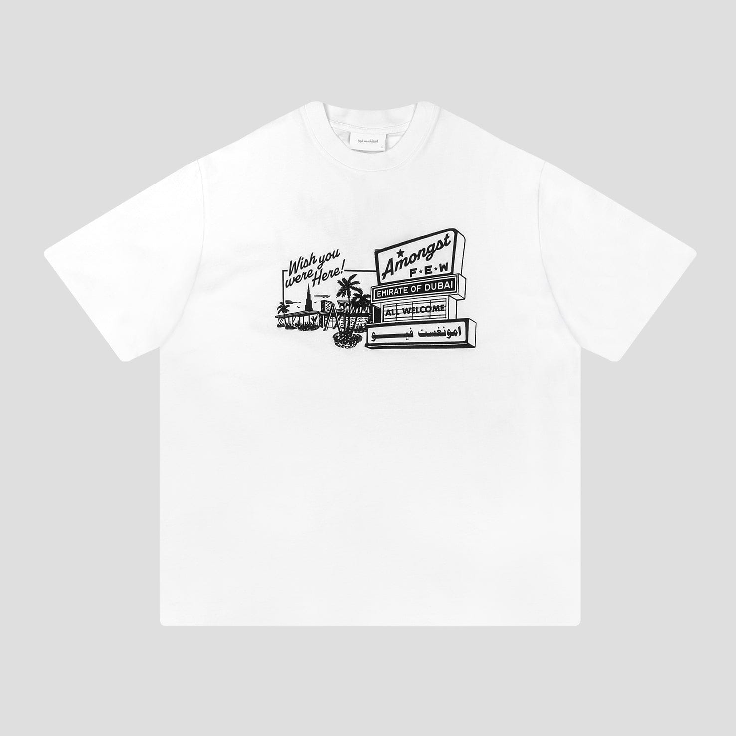 WHITE* amongst few - Wish You Were Here T - Shirt (White)
