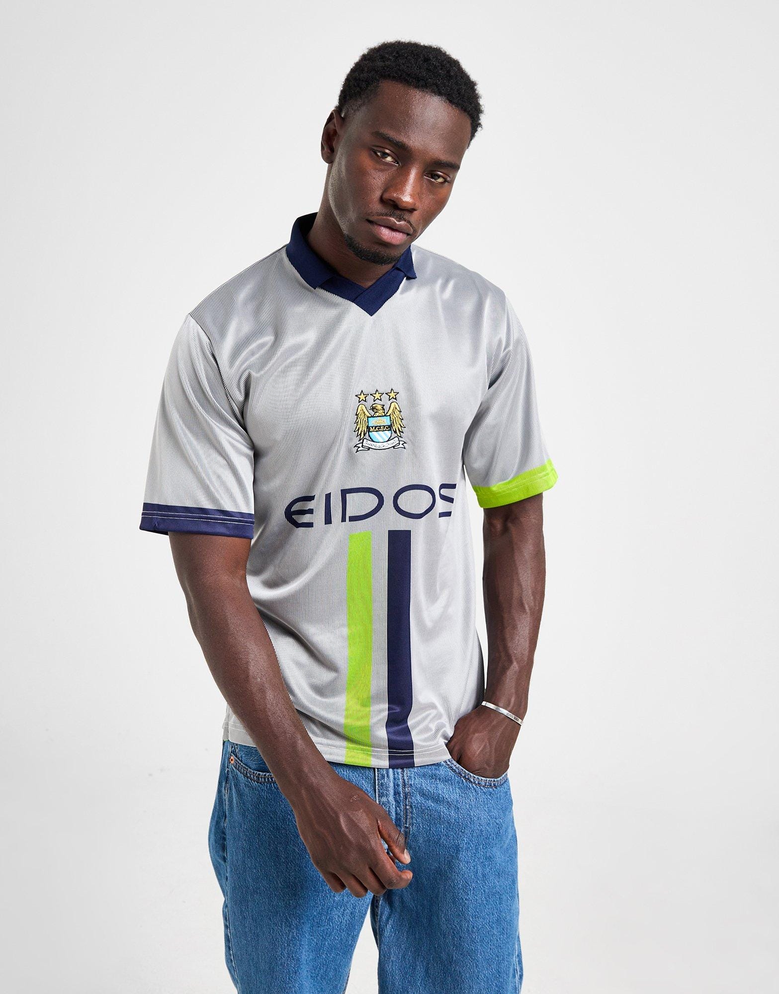 Score Draw Manchester City FC '00 Retro Away Shirt