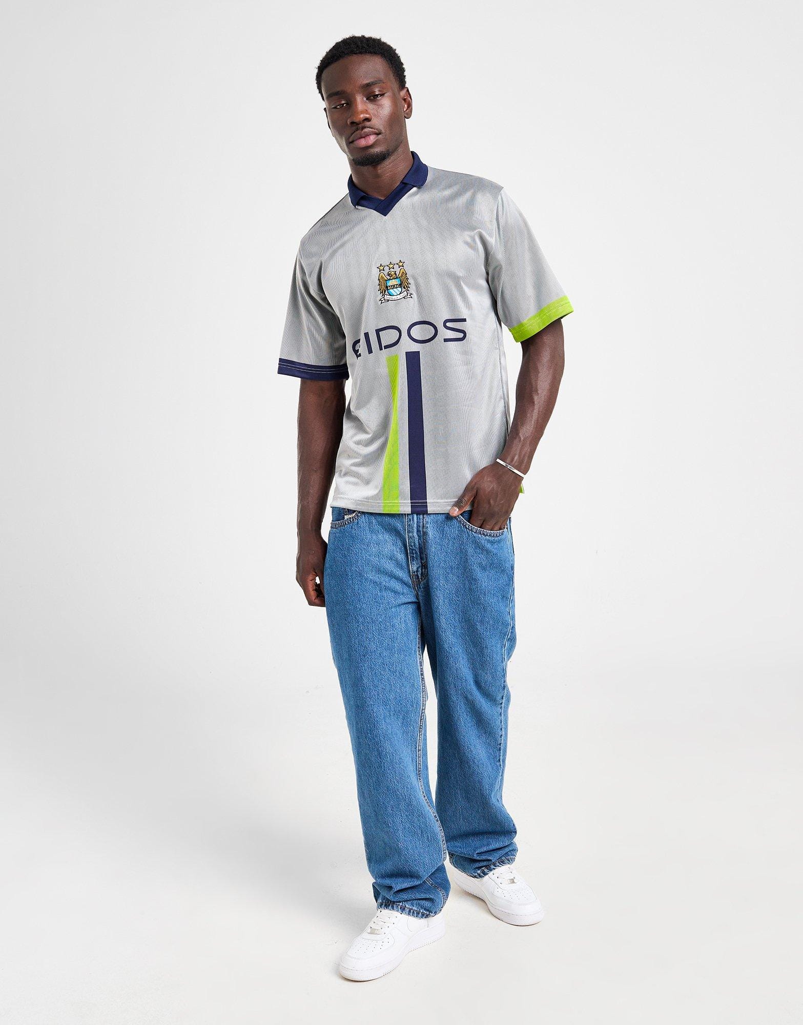 Score Draw Manchester City FC '00 Retro Away Shirt
