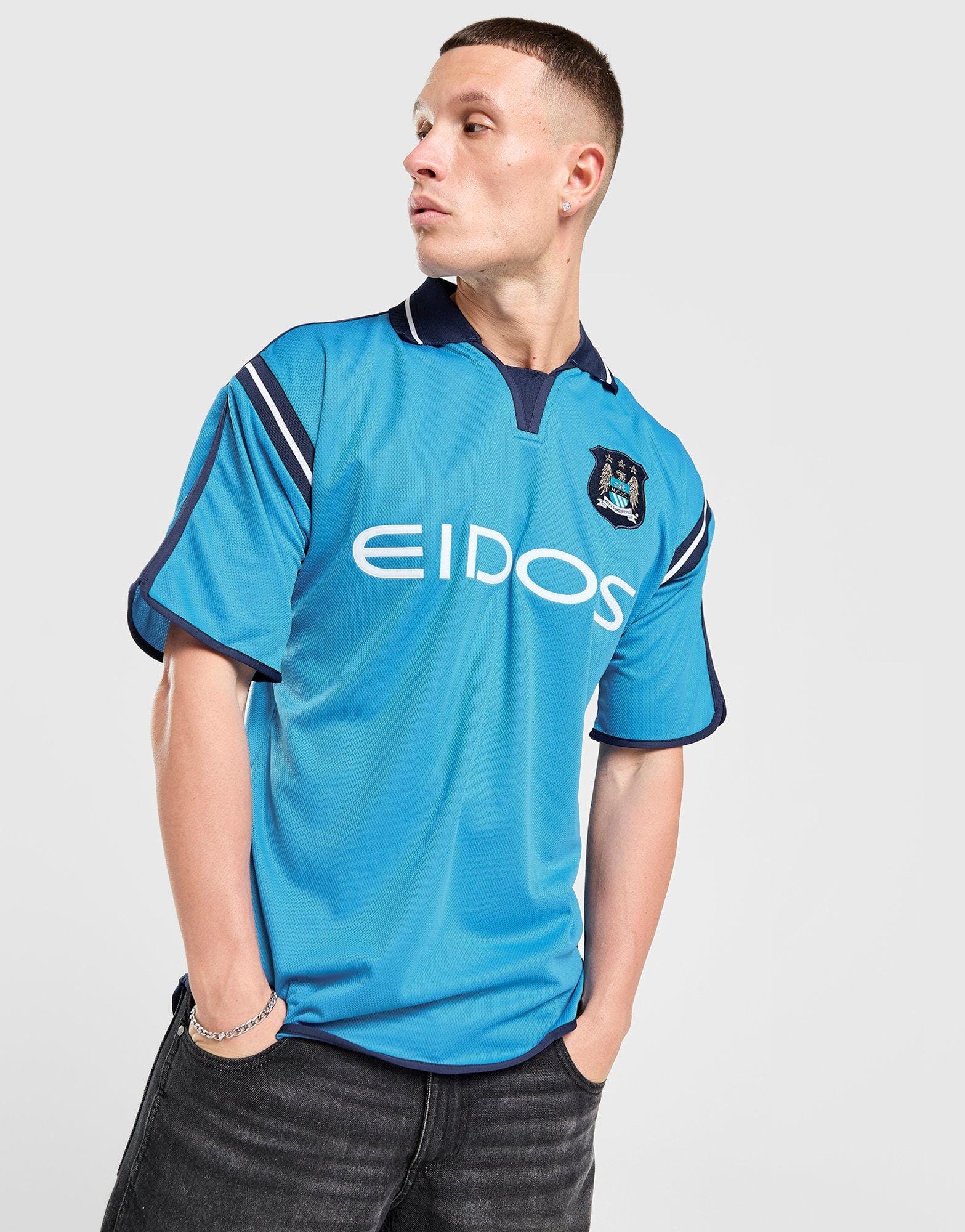 Score Draw Manchester City FC '01 Retro Home Shirt