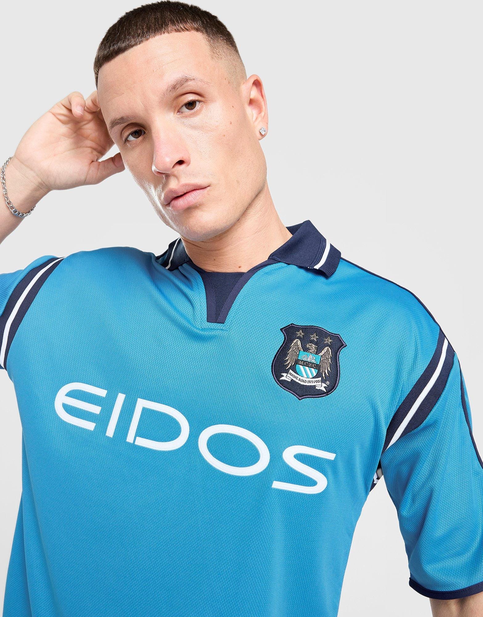 Score Draw Manchester City FC '01 Retro Home Shirt