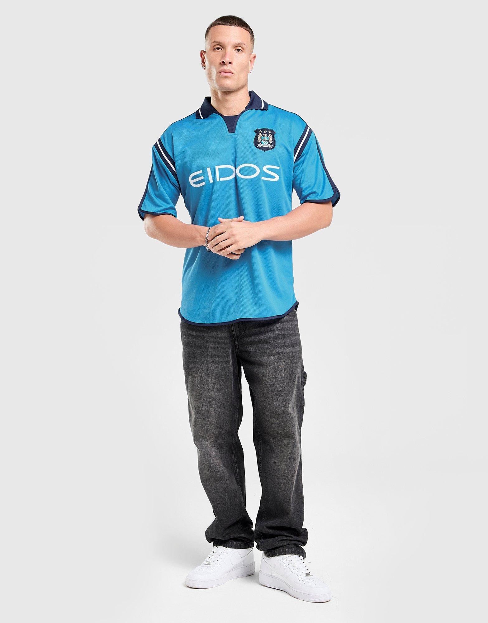 Score Draw Manchester City FC '01 Retro Home Shirt