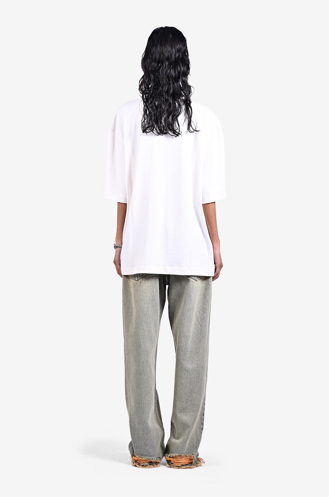 WHITE* Horse t - shirt - White