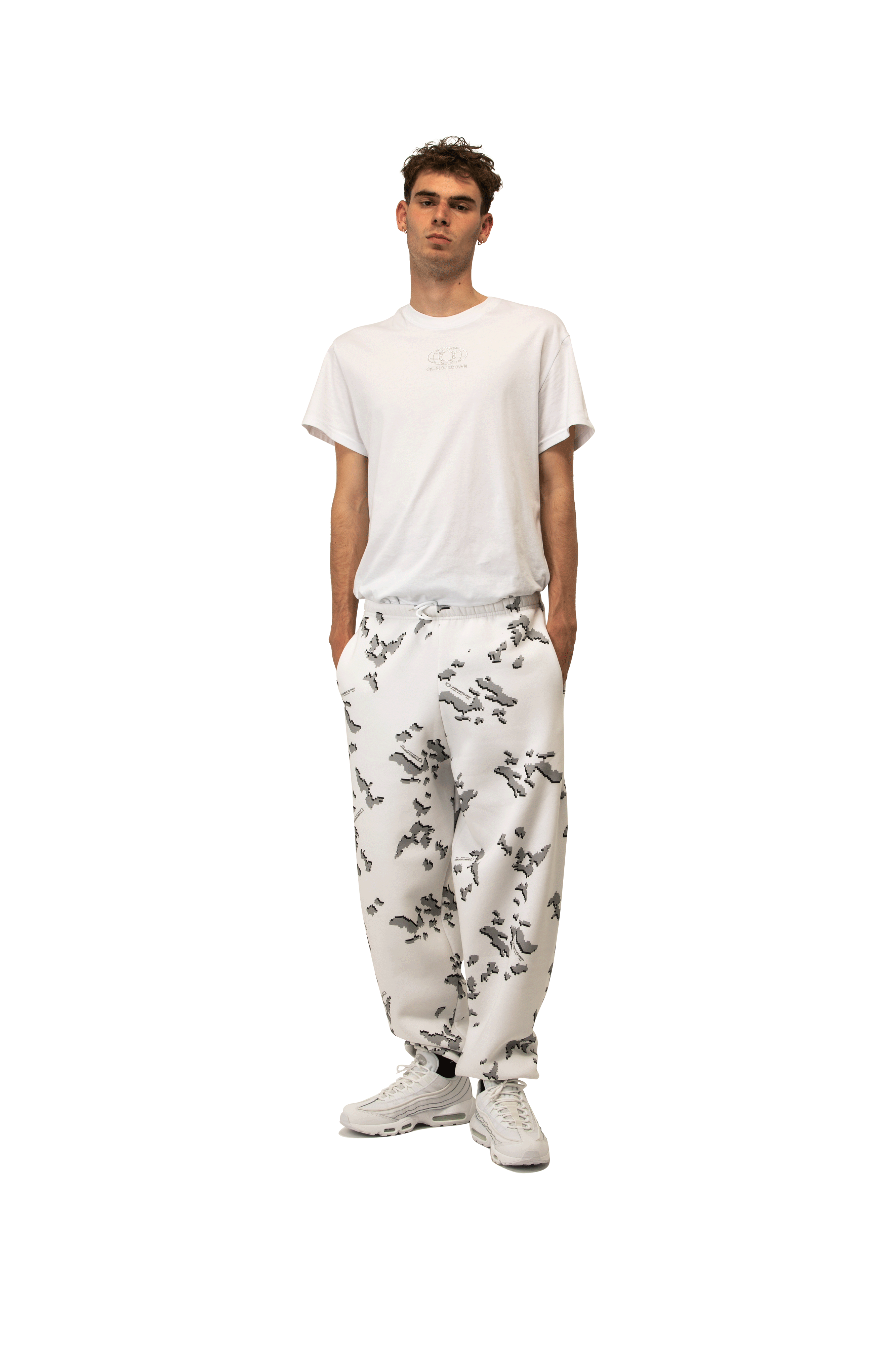 One Block Down Artic Digi Camo Sweatpants