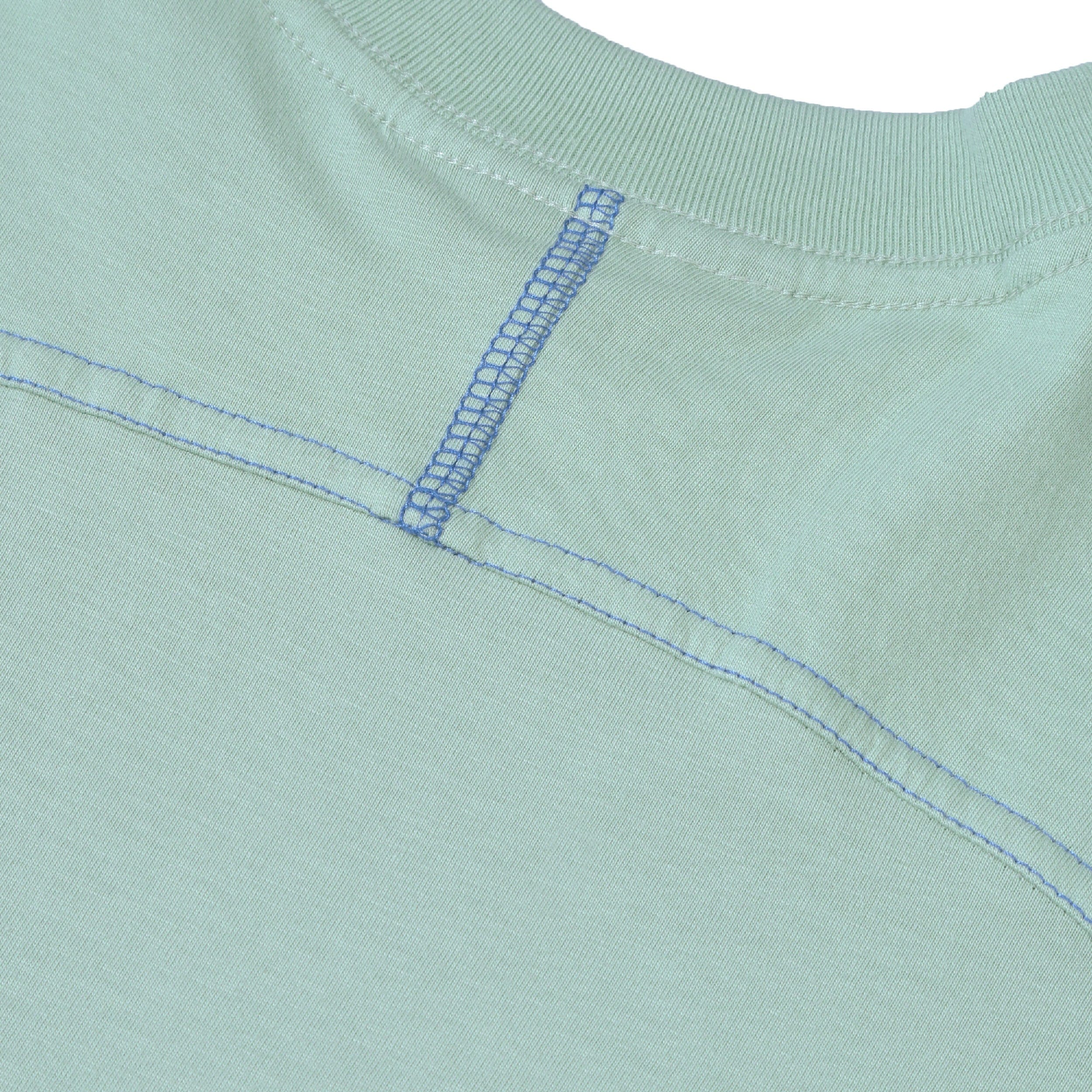 See You At One Break Panel T - Shirt - Mint
