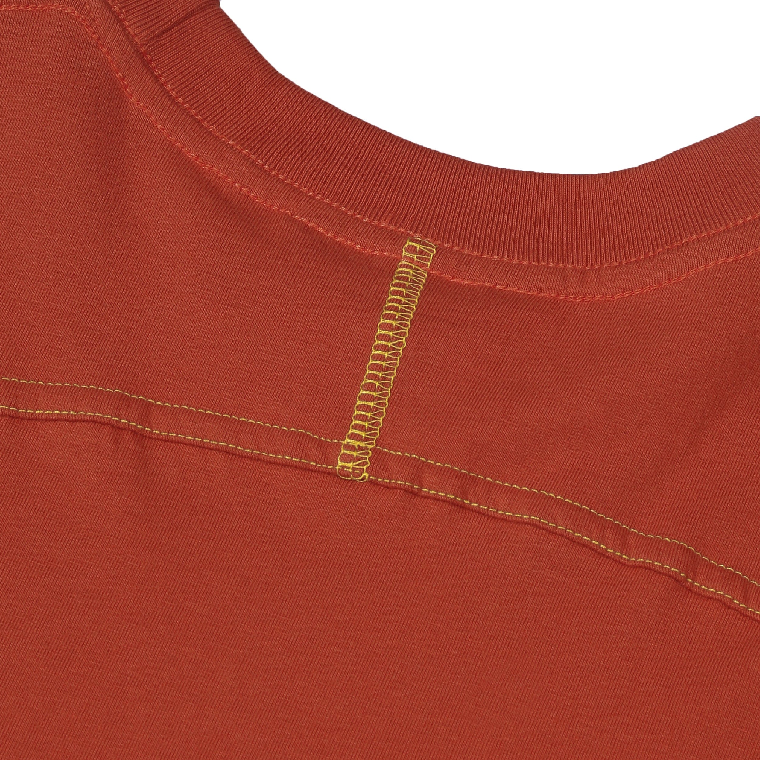 See You At One Break Panel T - Shirt - Orange