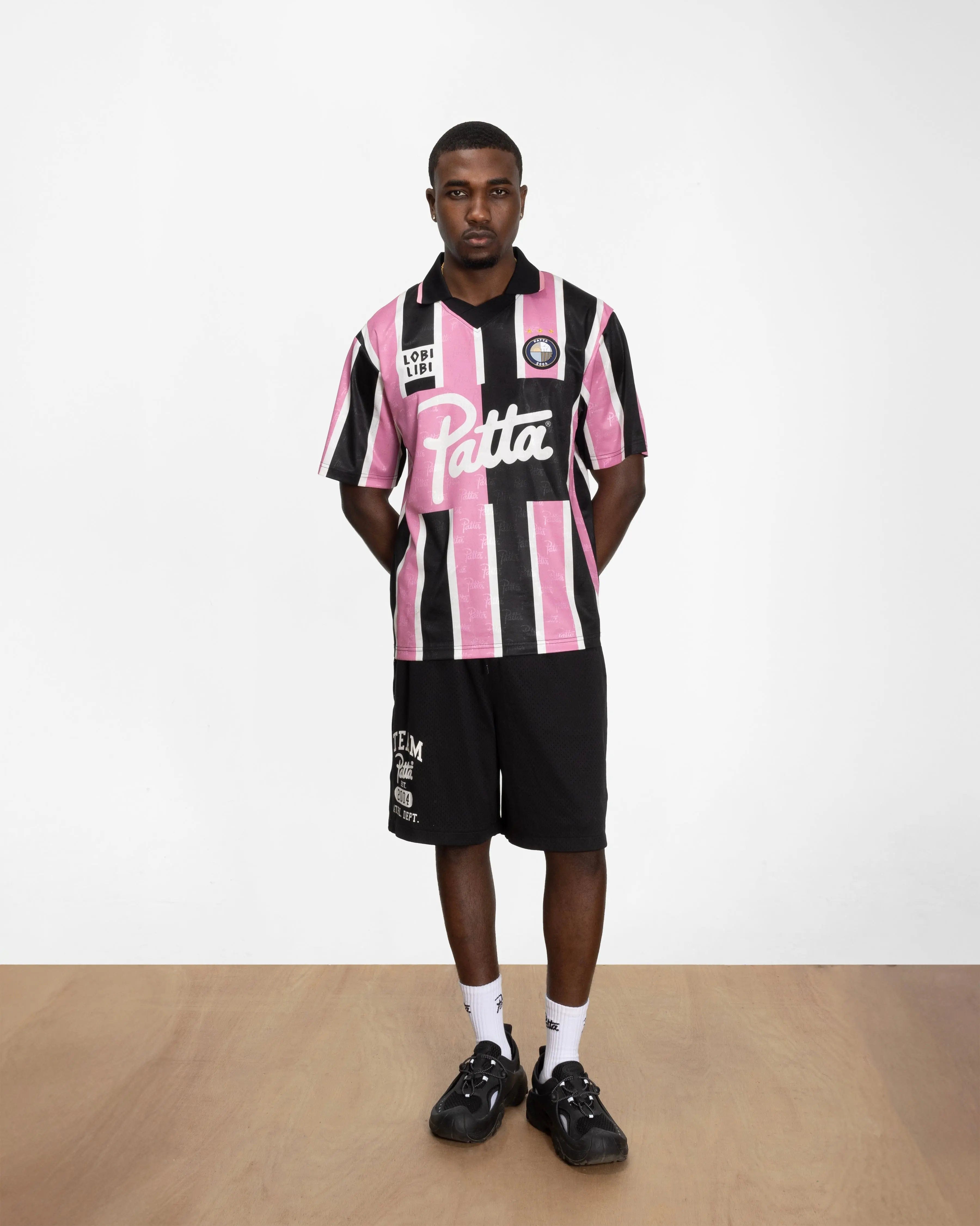 Football Patta Stripe Football Jersey (Begonia Pink)