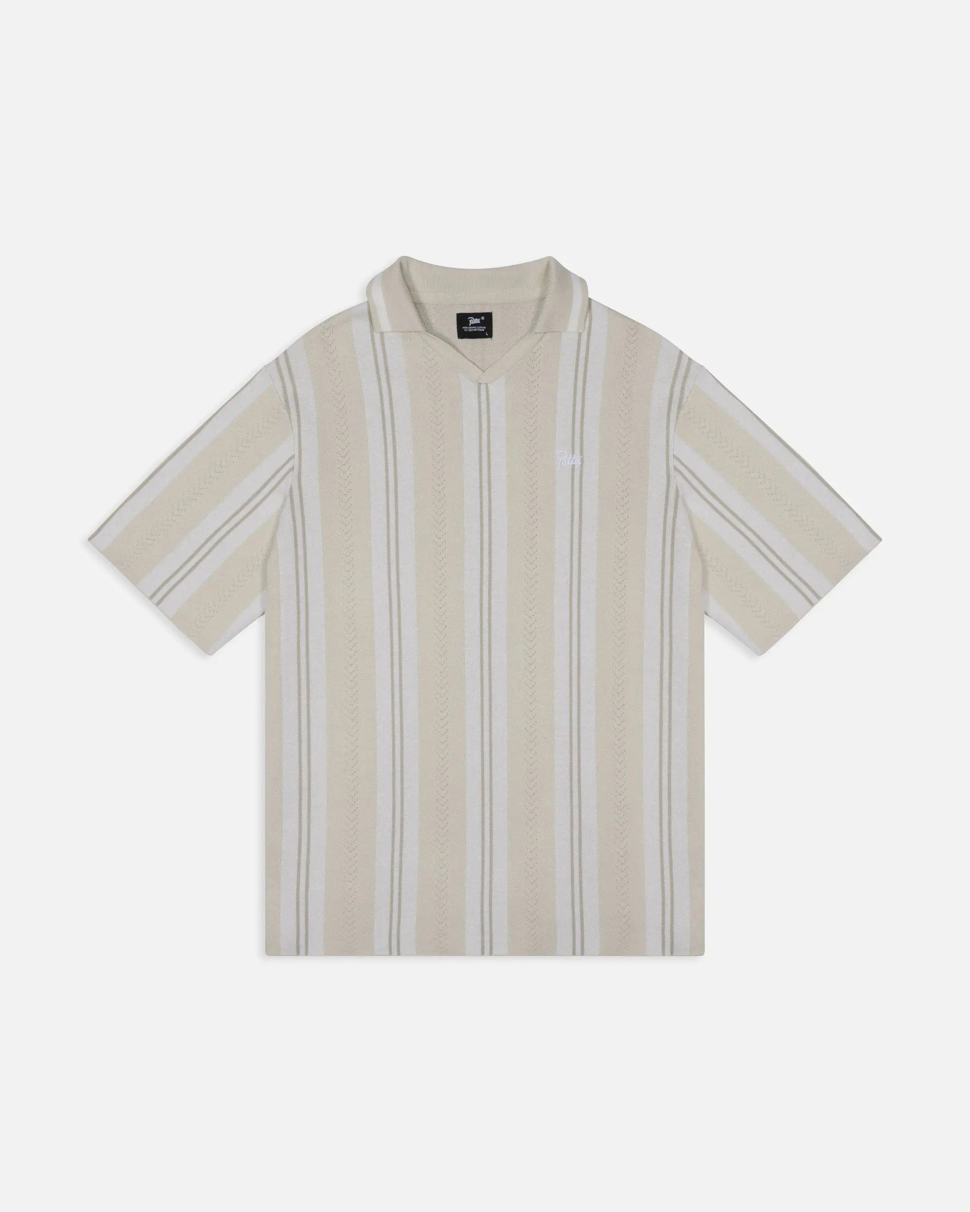 Football Patta Knitted Football Shirt (Oatmeal)
