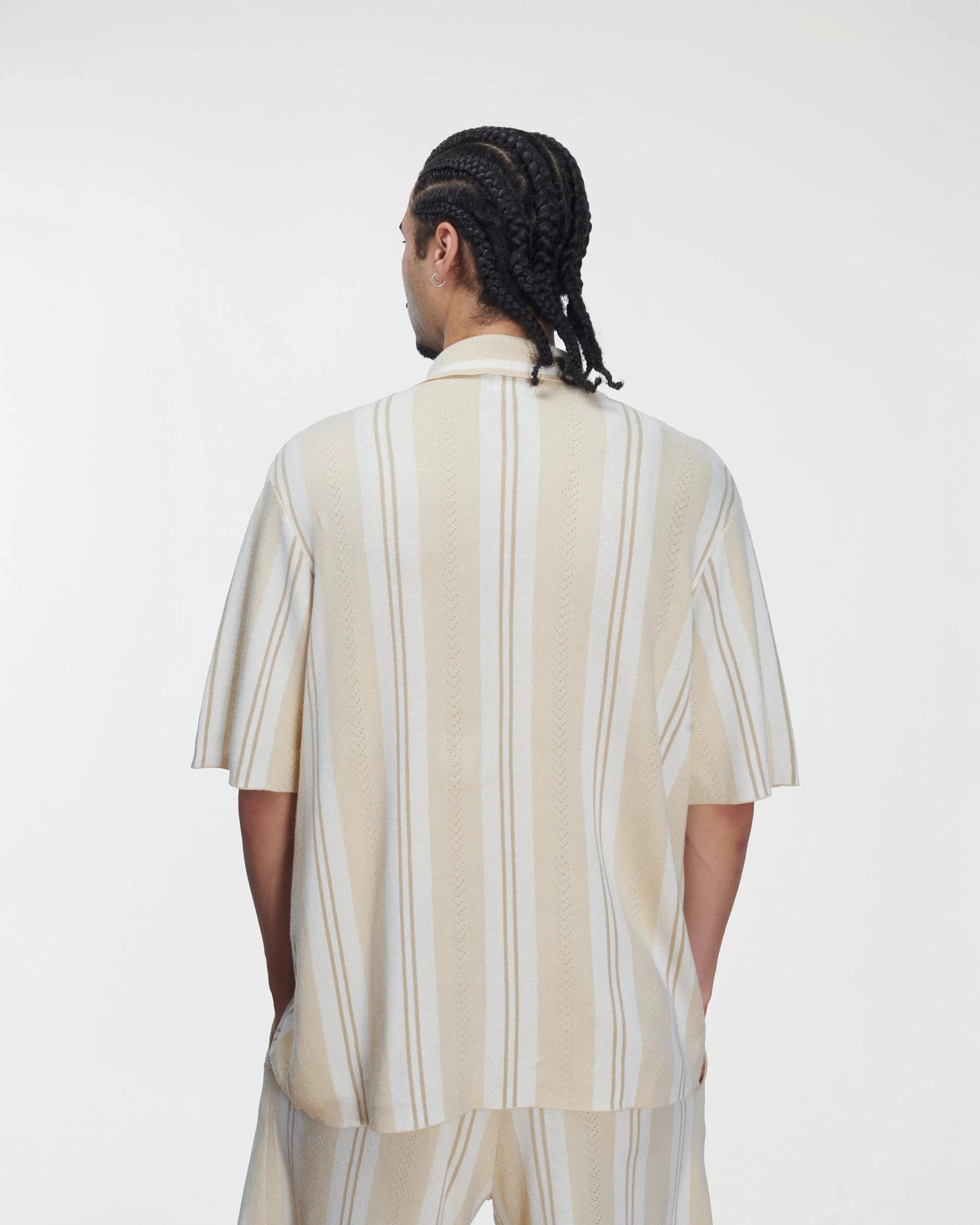 Football Patta Knitted Football Shirt (Oatmeal)