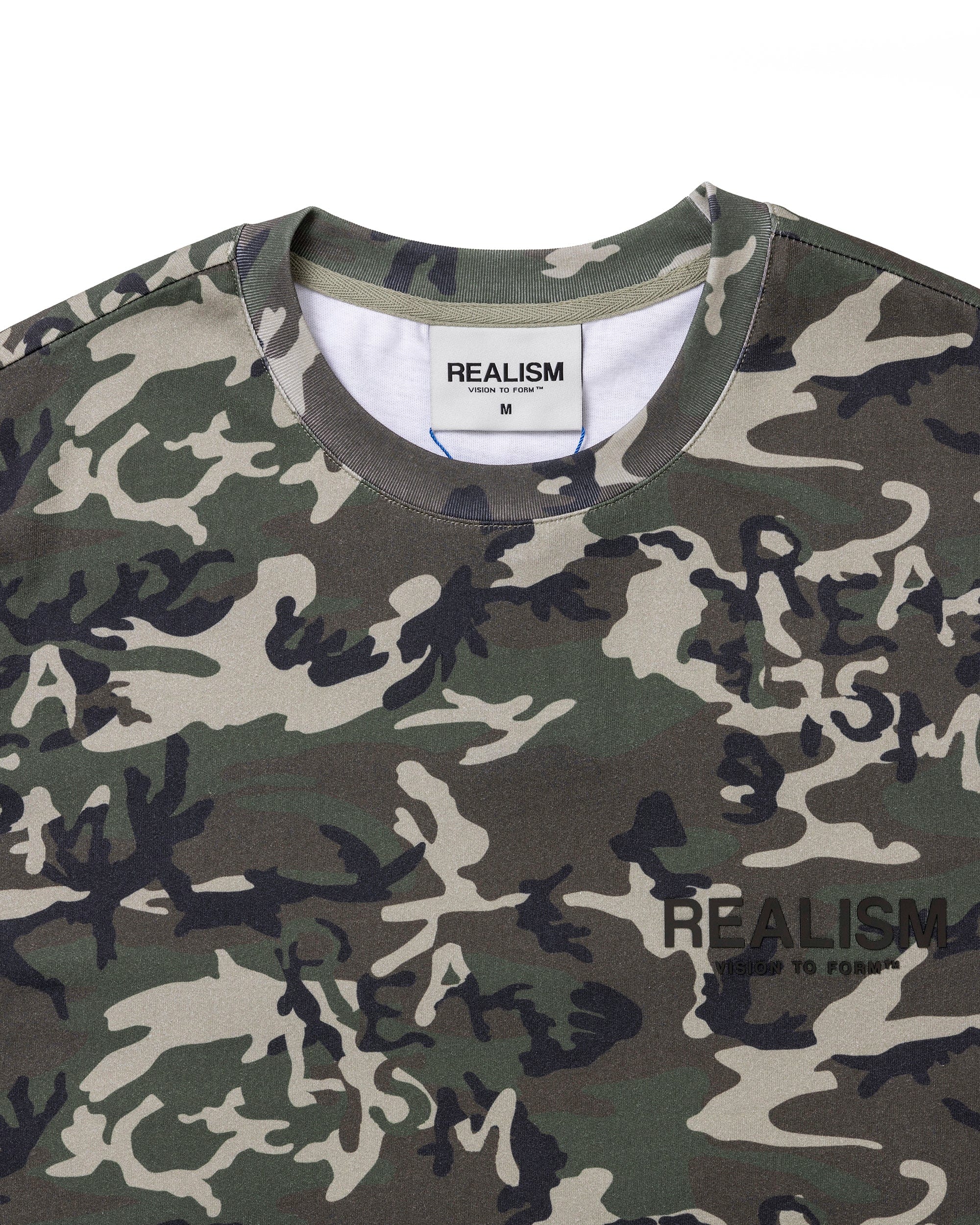 Realism SSS REALISM VISION LOGO T-Shirt FIELD CAMO