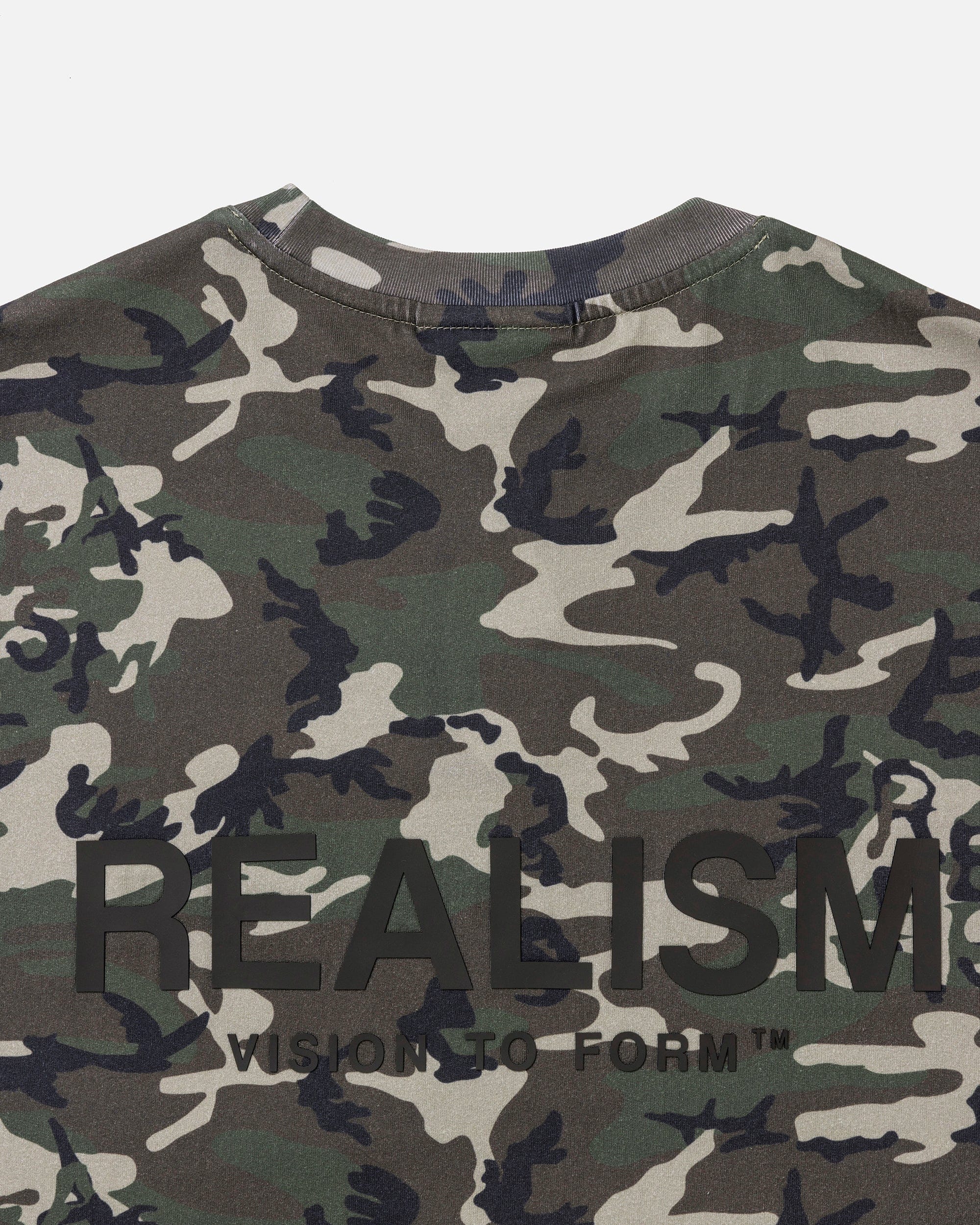 Realism SSS REALISM VISION LOGO T-Shirt FIELD CAMO