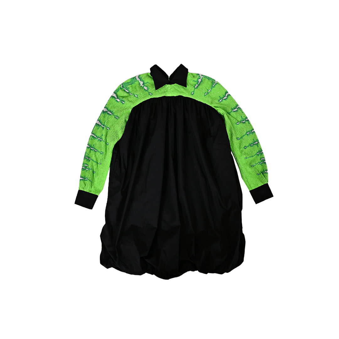 SKIN Hand embroidered Snake - Skin poufy dress
