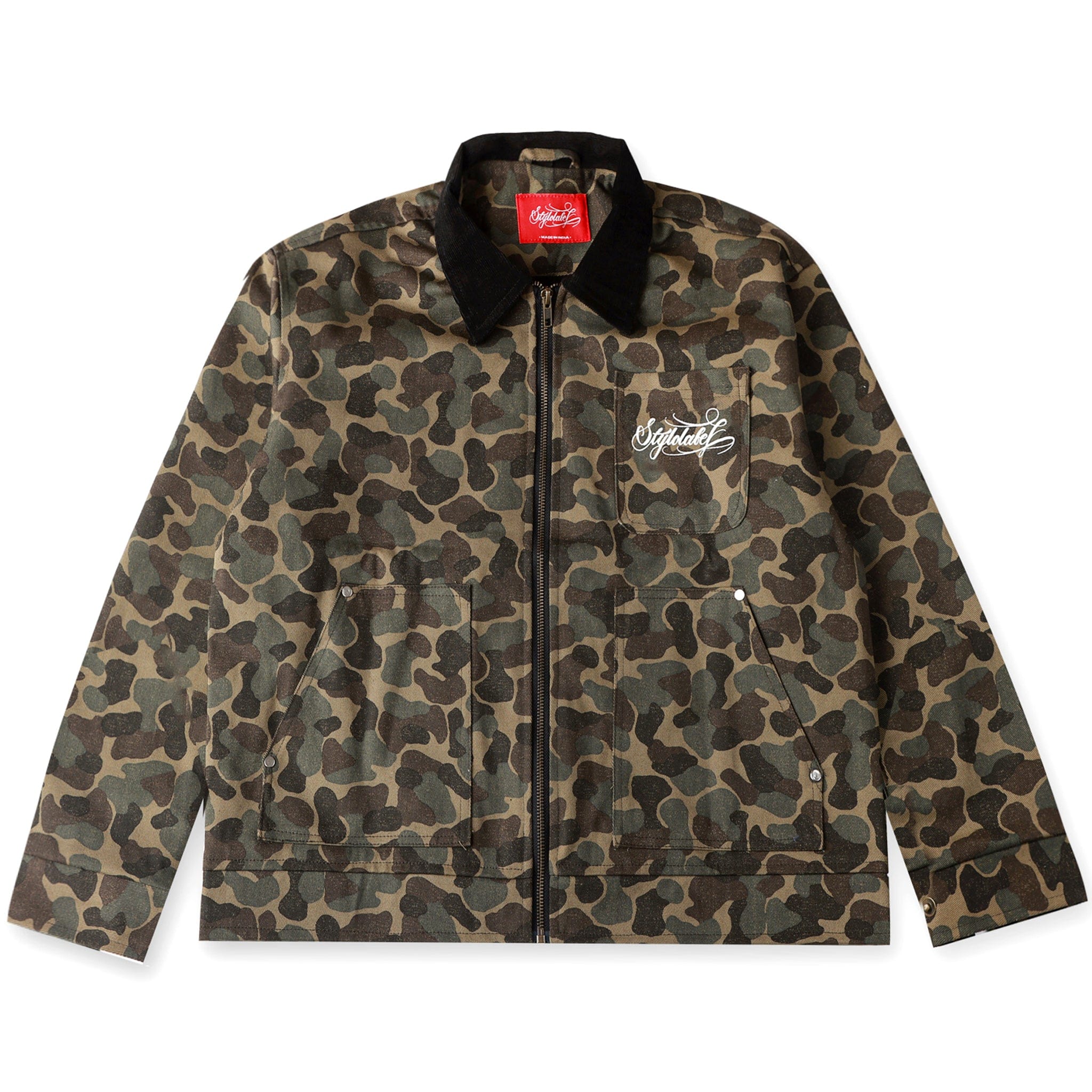Styl-O Label Camo Work Jacket