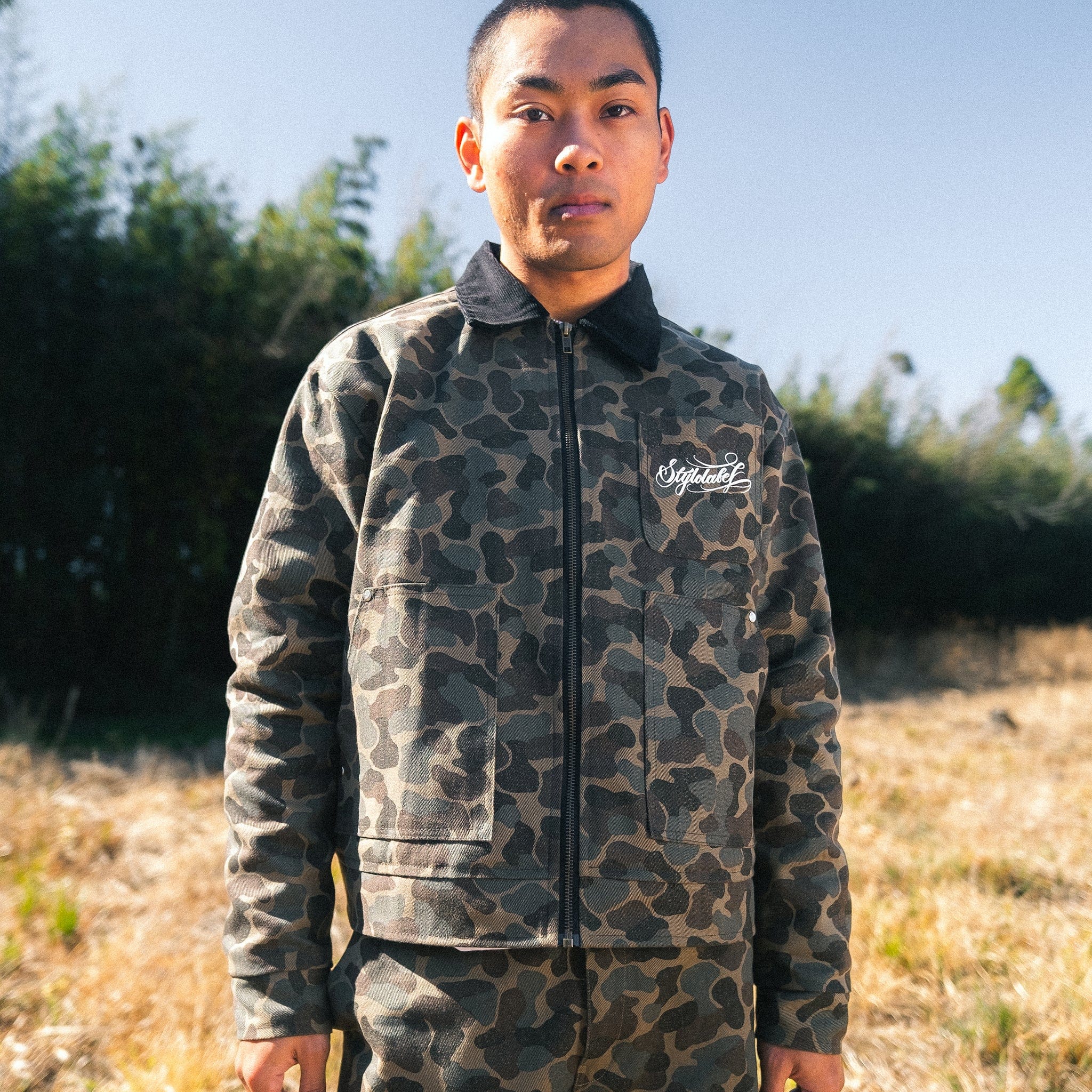 Styl-O Label Camo Work Jacket