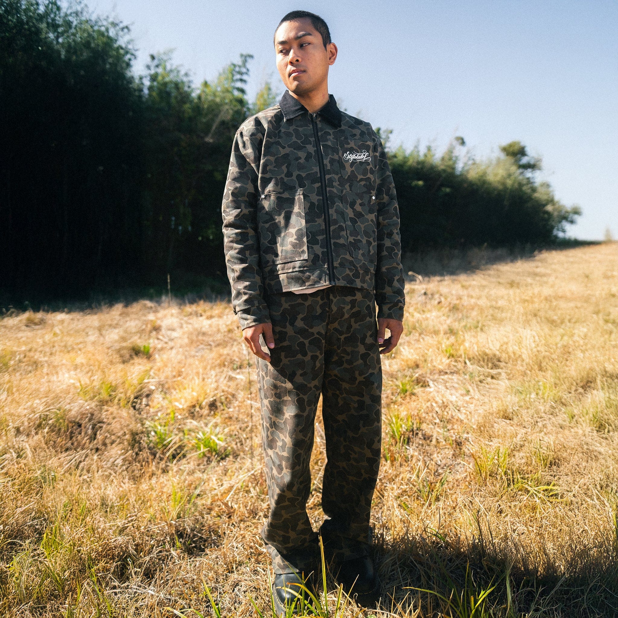 Styl-O Label Camo Work Jacket