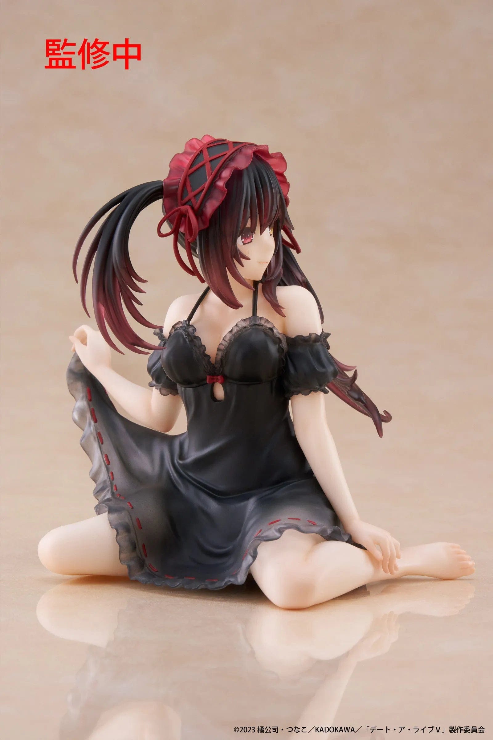 TAITO Date a Live V Desktop Cute Figure Kurumi Tokisaki Nightwear Version