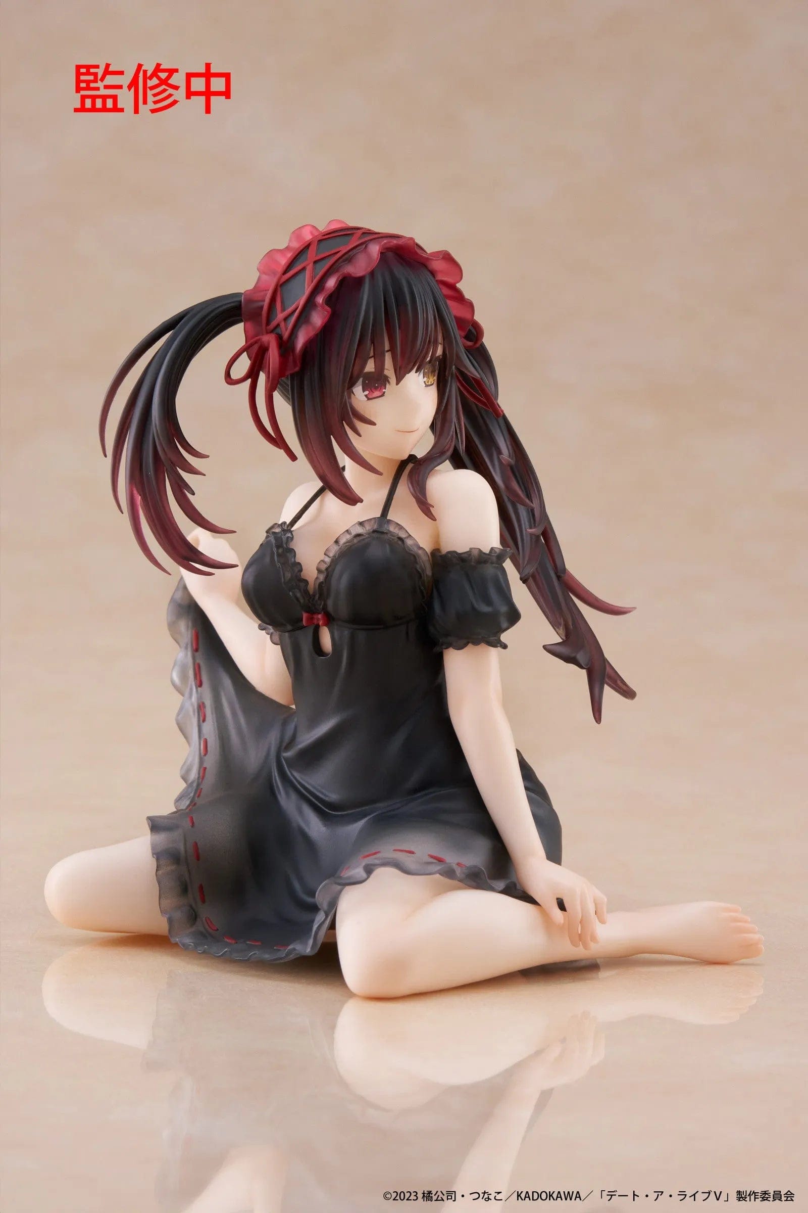TAITO Date a Live V Desktop Cute Figure Kurumi Tokisaki Nightwear Version