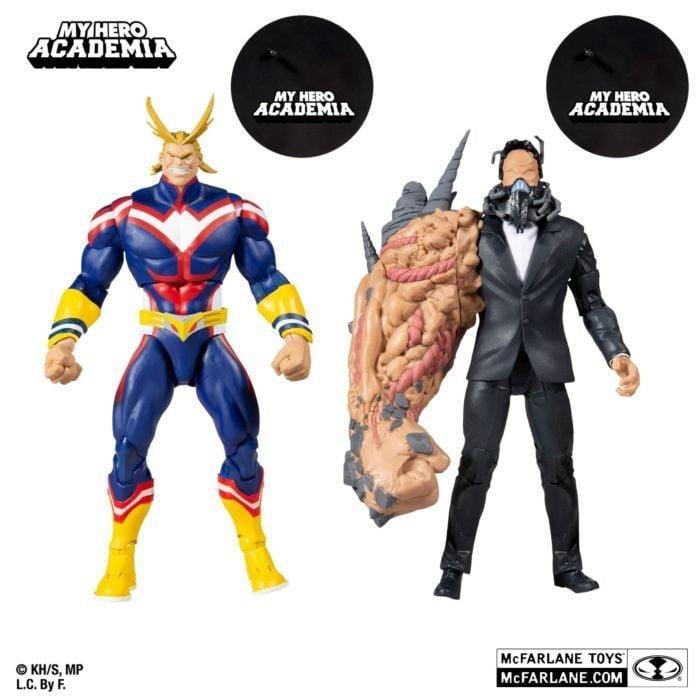 Mcfarlane Toys My Hero Academia - All Might vs All For One Action Figure 2 - Pack