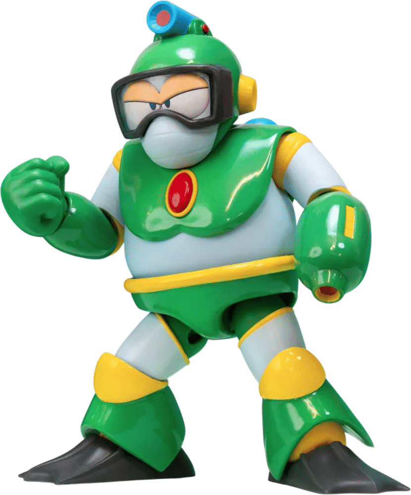 Jada Toys Mega Man - Bubble Man 4.5" Action Figure