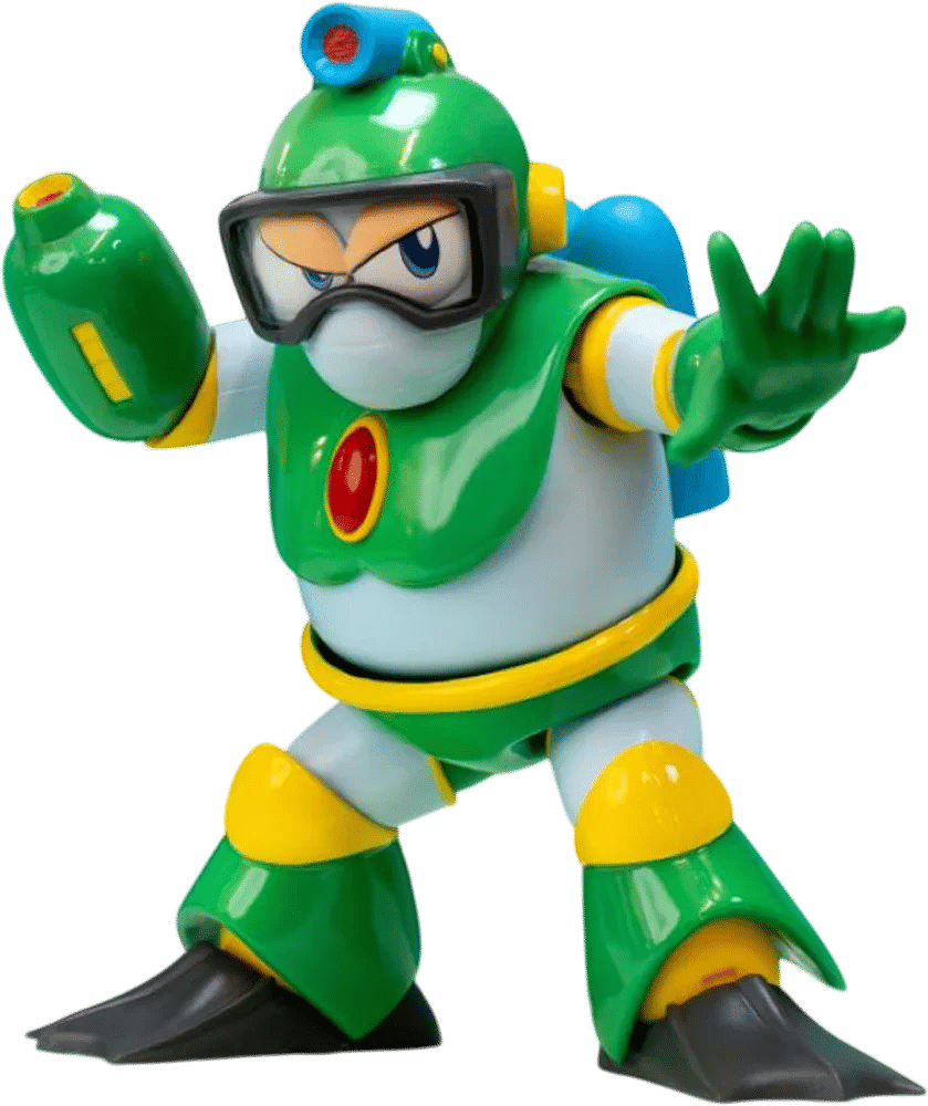 Jada Toys Mega Man - Bubble Man 4.5" Action Figure