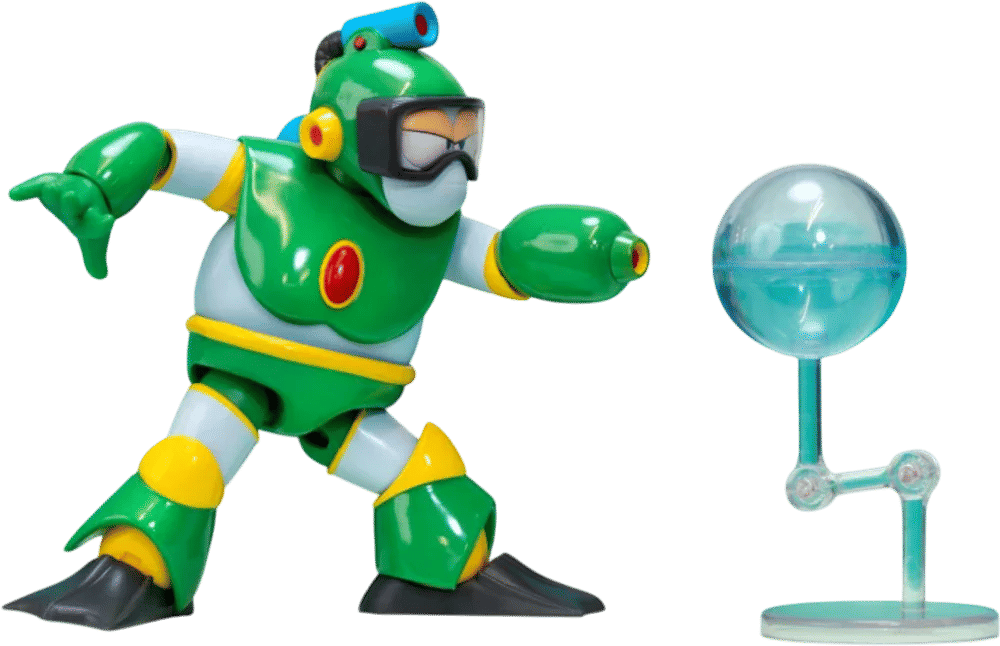 Jada Toys Mega Man - Bubble Man 4.5" Action Figure
