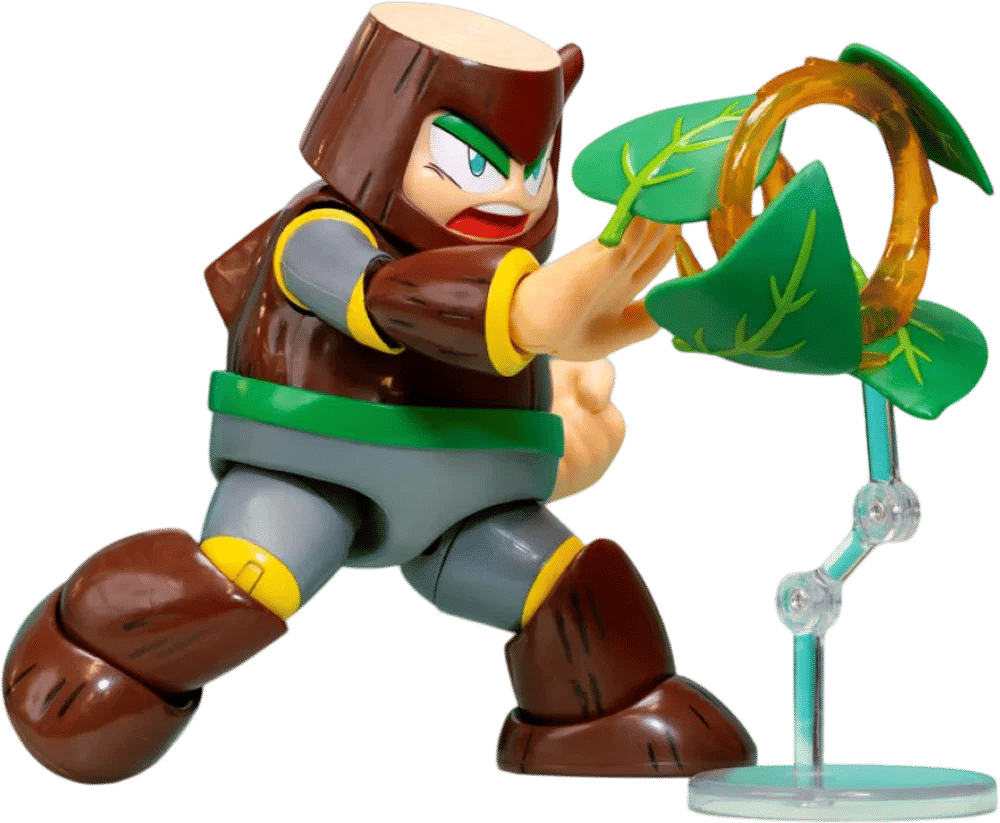 Jada Toys Mega Man - Wood Man 4.5" Action Figure