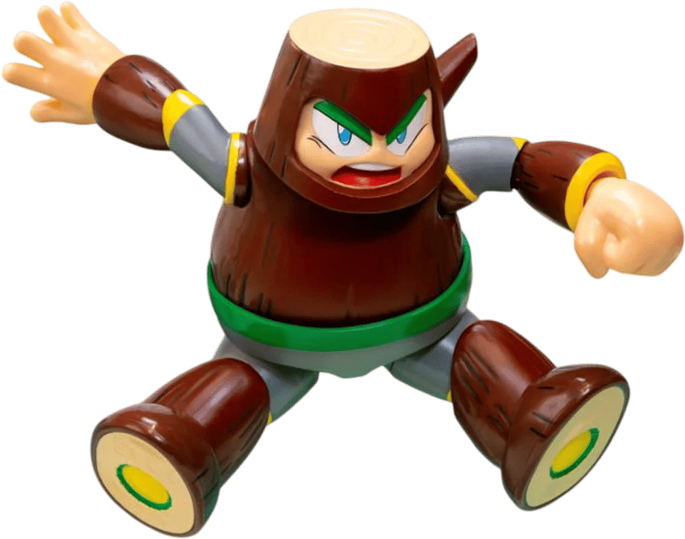 Jada Toys Mega Man - Wood Man 4.5" Action Figure