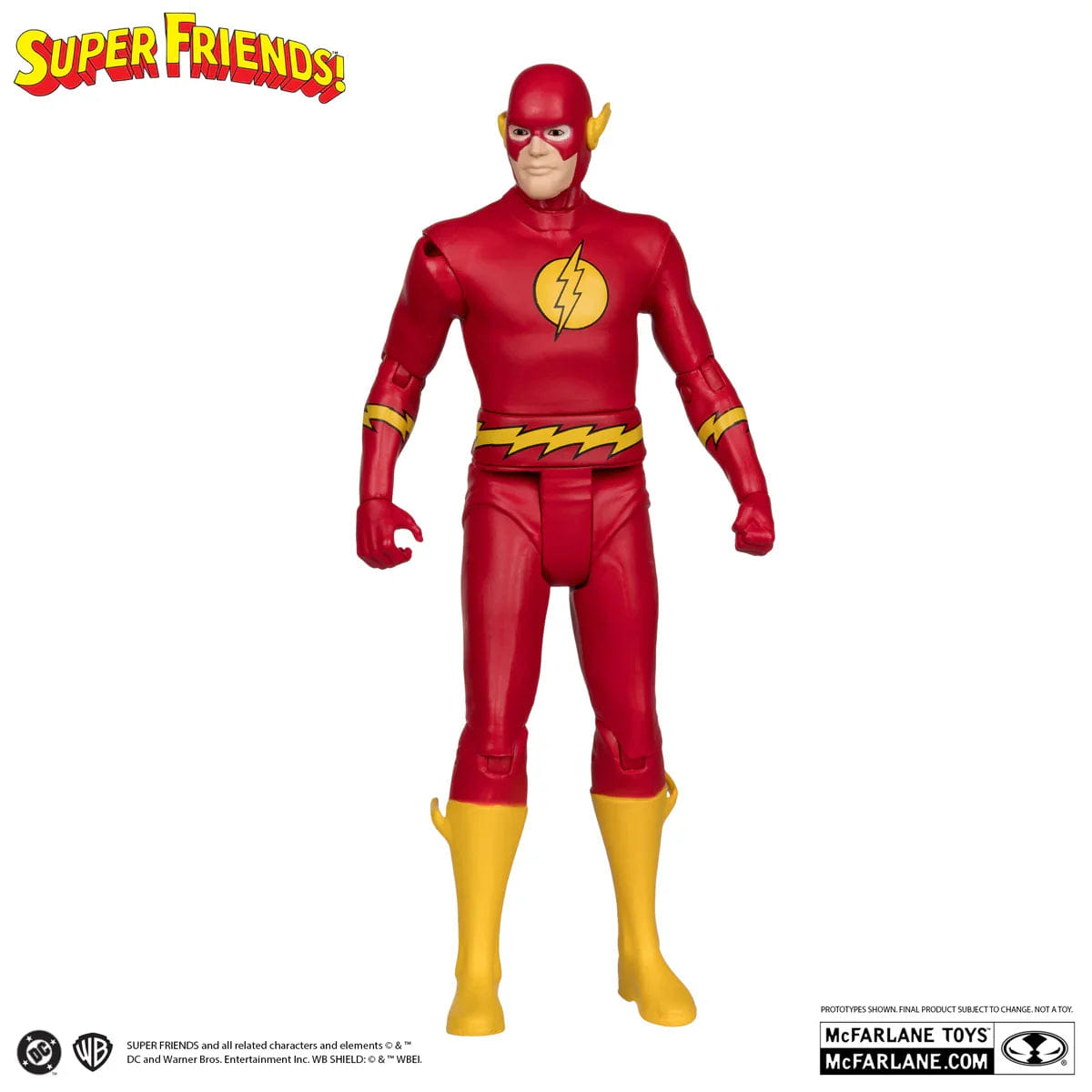 Mcfarlane Toys DC Comics - The Flash Super Friends Retro 6" Action Figure