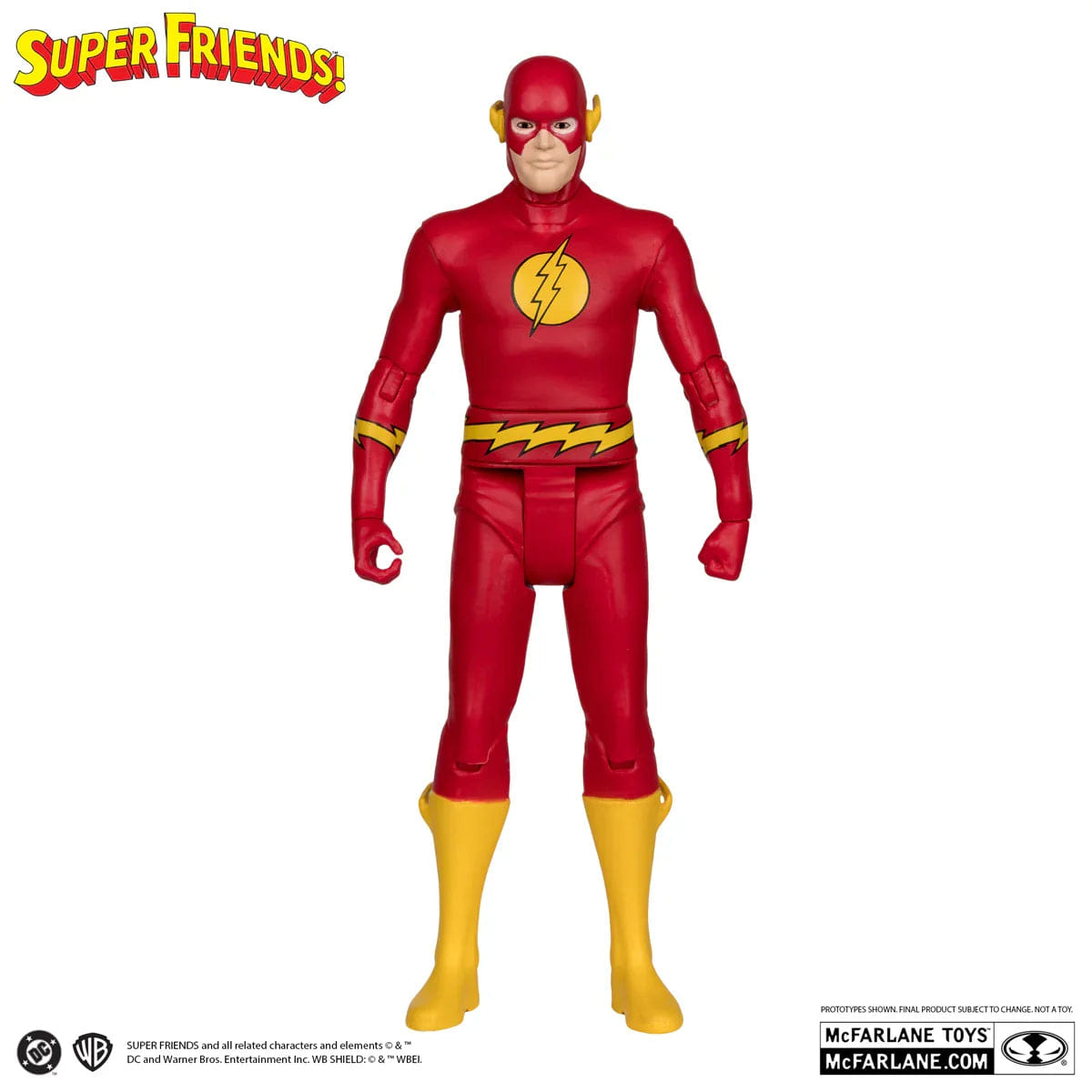 Mcfarlane Toys DC Comics - The Flash Super Friends Retro 6" Action Figure