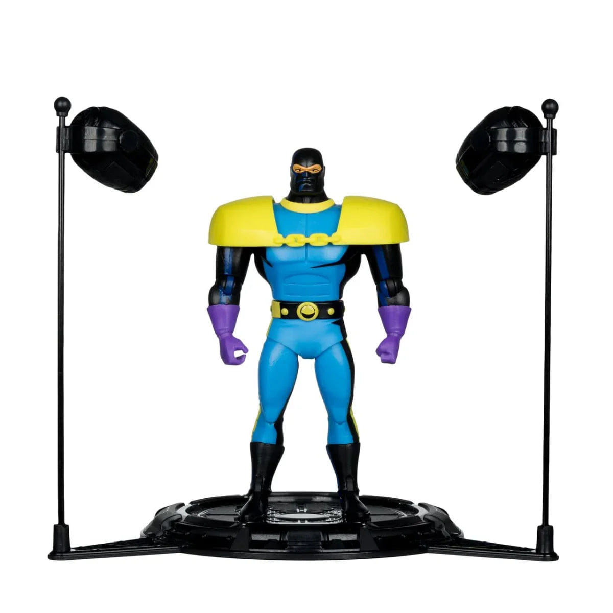 Mcfarlane Toys DC - Lock - Up (Batman Animated Series) Black Light Gold Label Figure