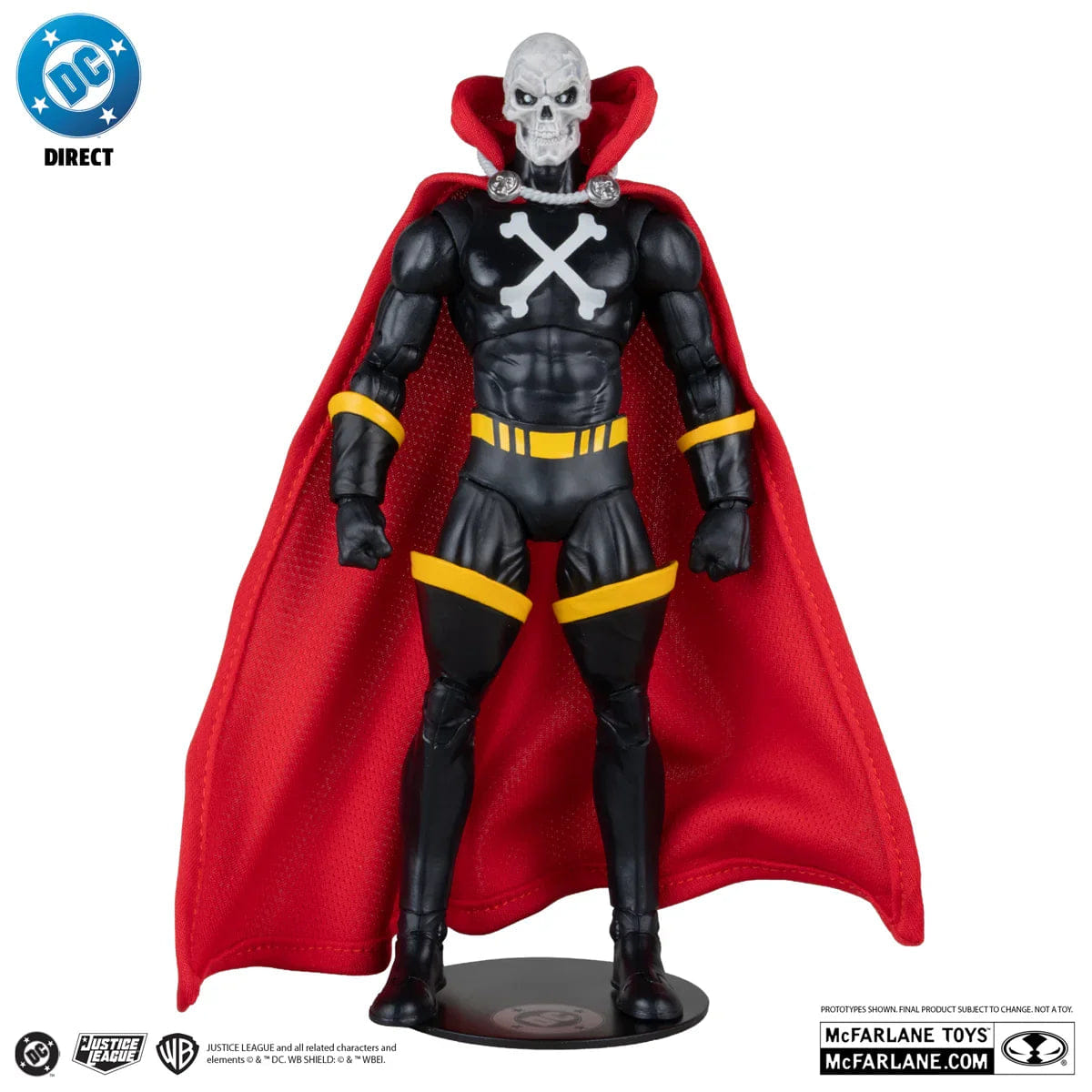 Mcfarlane Toys DC - Mr. Bones (Infinity Inc #16) Gold Label 7" Action Figure