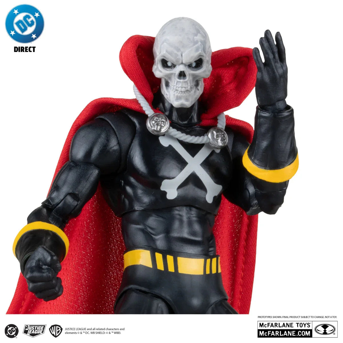 Mcfarlane Toys DC - Mr. Bones (Infinity Inc #16) Gold Label 7" Action Figure
