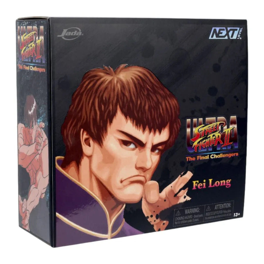 Jada Toys Street Fighter - Fei Long (P2) Deluxe 6" Action Figure