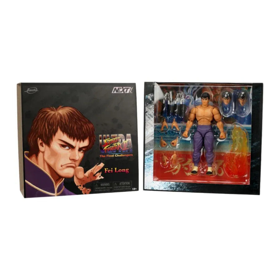 Jada Toys Street Fighter - Fei Long (P2) Deluxe 6" Action Figure