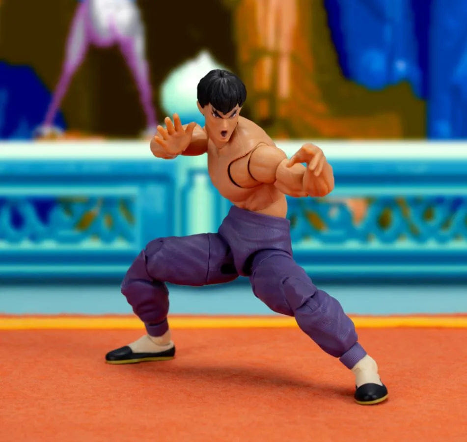 Jada Toys Street Fighter - Fei Long (P2) Deluxe 6" Action Figure