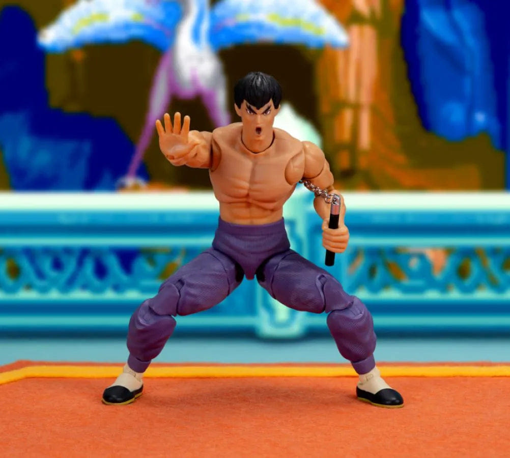 Jada Toys Street Fighter - Fei Long (P2) Deluxe 6" Action Figure