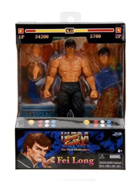 Jada Toys Street Fighter - Fei Long 6" Action Figure