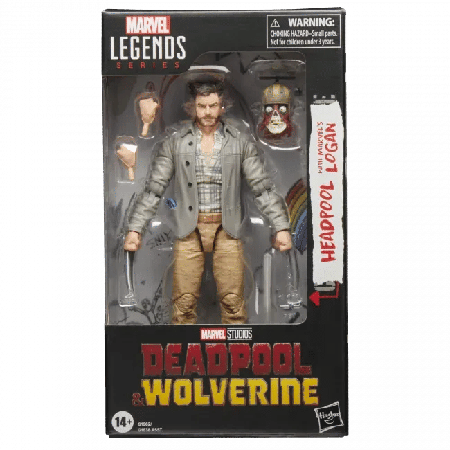 Hasbro Marvel Legends Series: Headpool with Marvel’s Logan Action Figure