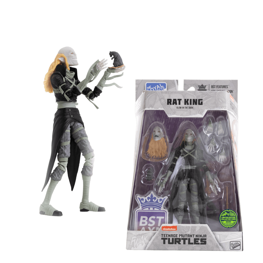 The Loyal Subjects Teenage Mutant Ninja Turtles (comics) - Rat King (Glow) 5" BST AXN Action Figure