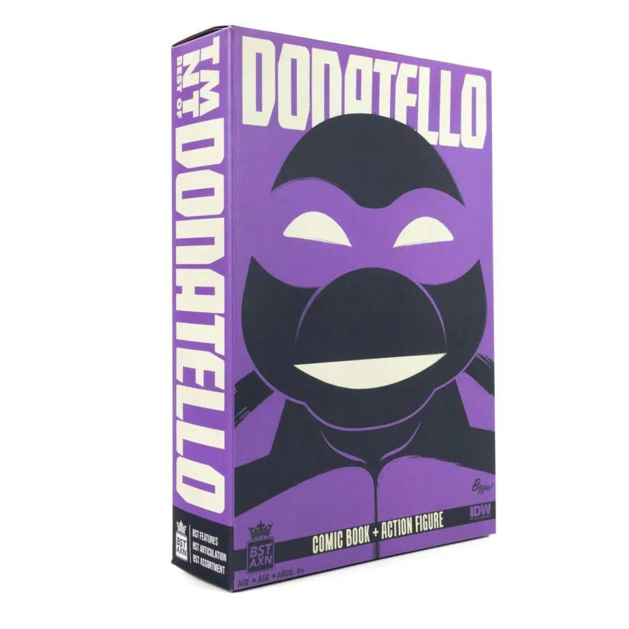 The Loyal Subjects Teenage Mutant Ninja Turtles (comics) - Donatello BST AXN Action Figure & Comic Book