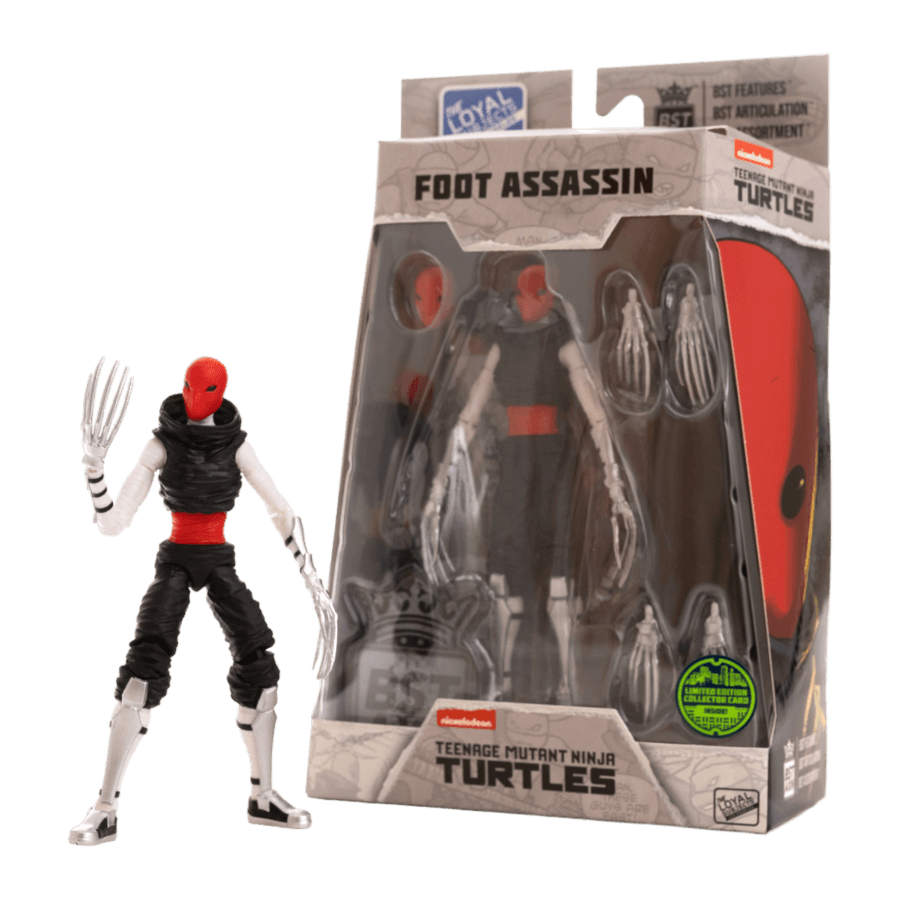 The Loyal Subjects Teeange Mutant Ninja Turtles (Comics) - Foot Assassin 5" BST AXN Action Figure